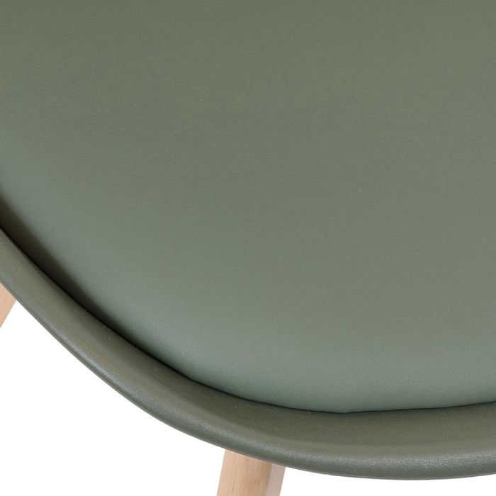 Home Deco Factory Silla Acolchada Essentiel COPENHAGUE, Diseño Escandinavo, Patas de Haya, Asiento Acolchado, 49x58 cm 6 Home Deco Factory Silla Acolchada Essentiel COPENHAGUE, Diseño Escandinavo, Patas de Haya, Asiento Acolchado, 49x58 cm 6