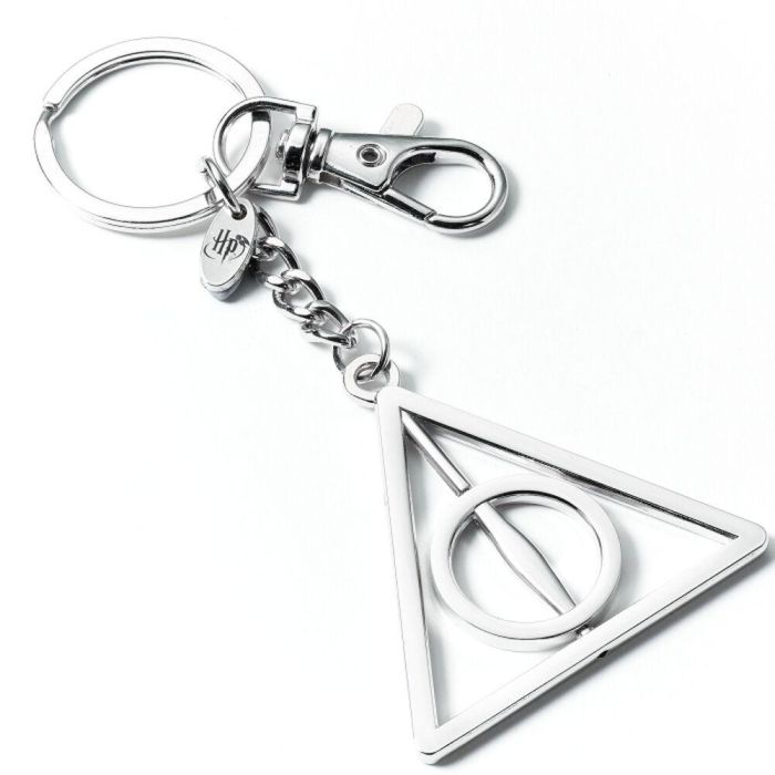 THE CARAT SHOP Llavero Deathly Hallows Harry Potter de Aleación de Zinc