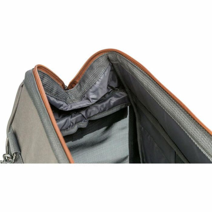 Bolso para Mascotas Trixie Finlay Negro Gris 43 × 26 × 32 cm 3