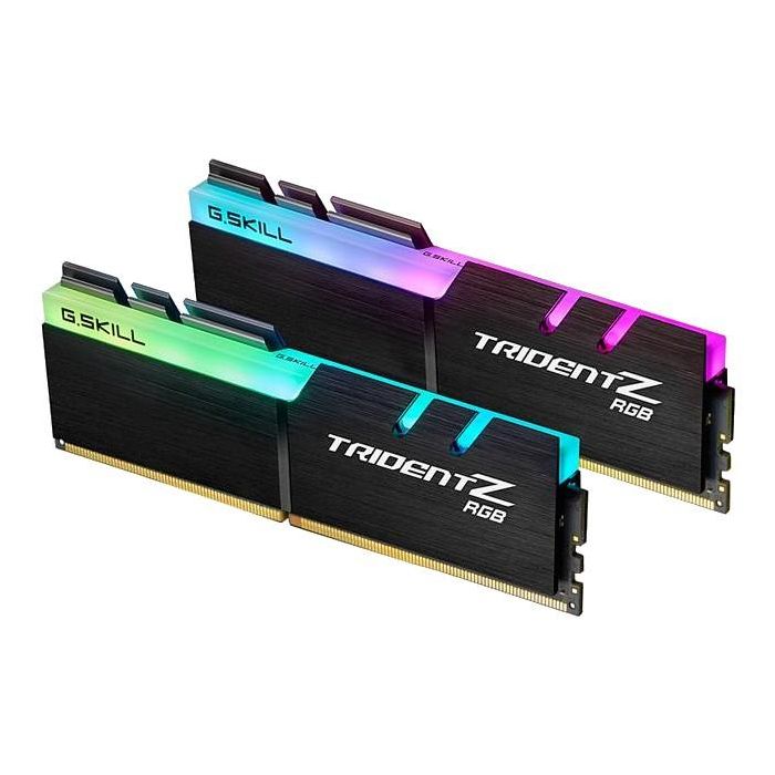 G.Skill F4-3200C16D-16GTZR Trident Z RGB 16GB (2x8GB) DDR4 3200MHz CL16 DIMM para PC/servidor, Negro 0 G.Skill F4-3200C16D-16GTZR Trident Z RGB 16GB (2x8GB) DDR4 3200MHz CL16 DIMM para PC/servidor, Negro 0