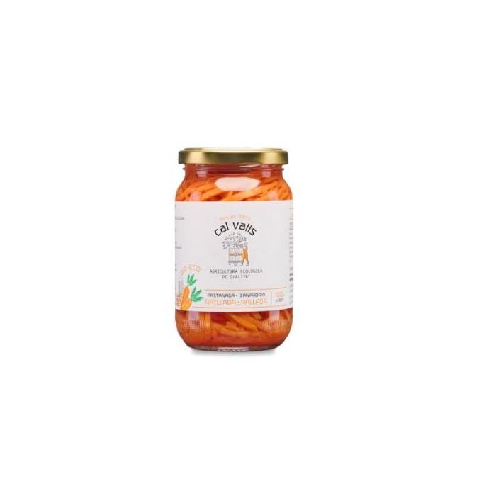 CAL VALLS Zanahoria Rallada con Vinagre 345 g Ecológica