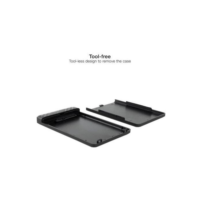 TooQ TQE-2500B Caja Externa para Disco Duro 2.5" HDD/SSD USB 3.1 Gen 1 (5Gbps) SATA UASP Sin Tornillos Negro 2 TooQ TQE-2500B Caja Externa para Disco Duro 2.5" HDD/SSD USB 3.1 Gen 1 (5Gbps) SATA UASP Sin Tornillos Negro 2