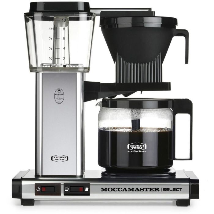 Moccamaster KBG Select Kaffeemaschine Polished Silver