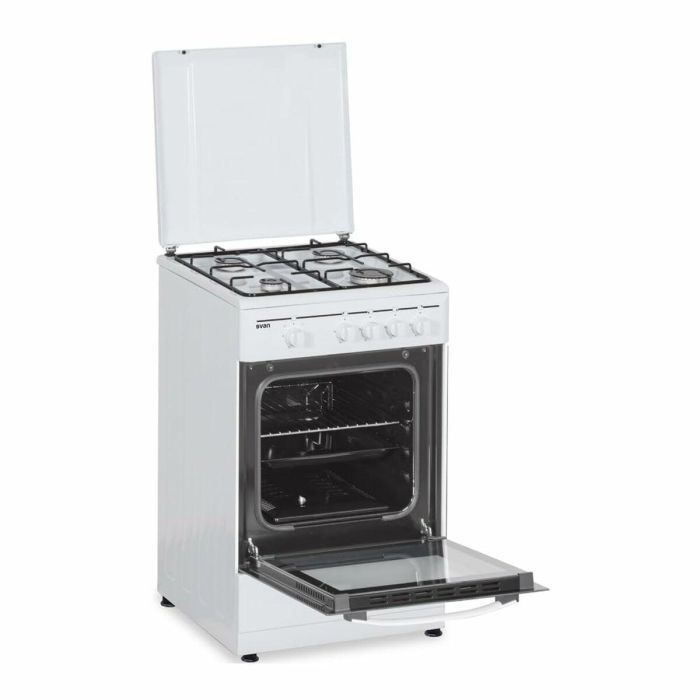 Cocina de Gas Aspes AKG4500TM Blanco 5 Cocina de Gas Aspes AKG4500TM Blanco 5