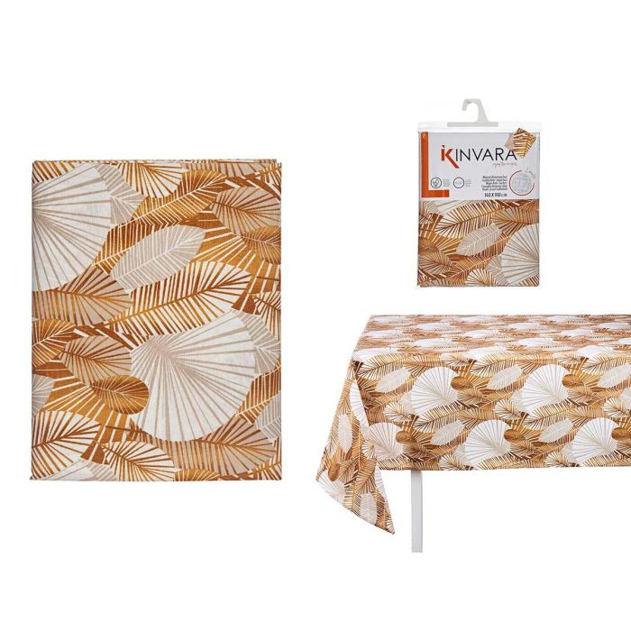 Mantel Loneta Antimanchas Kinvara 140x180 cm Oro - Resistente y Fácil de Limpiar (10 Unidades) Mantel Loneta Antimanchas Kinvara 140x180 cm Oro - Resistente y Fácil de Limpiar (10 Unidades)