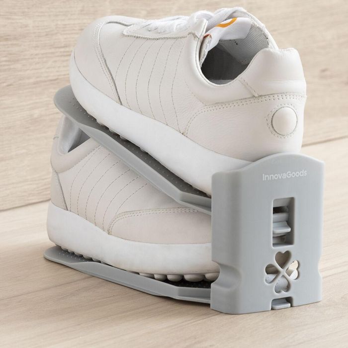 Organizador de Zapatos Regulable Sholzzer InnovaGoods 6 Unidades 7 Organizador de Zapatos Regulable Sholzzer InnovaGoods 6 Unidades 7