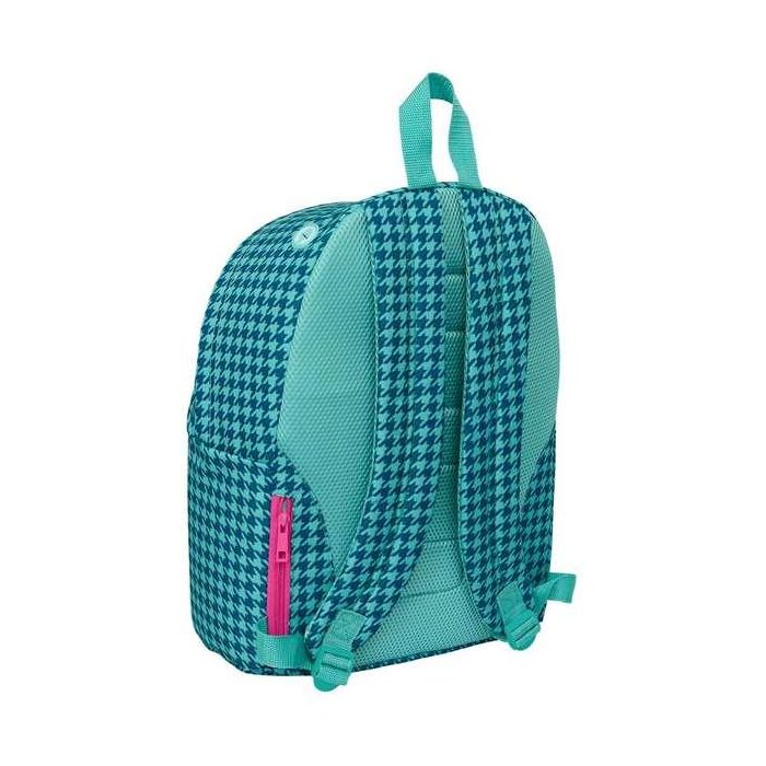 Mochila para Portátil Nait Nait Pata de gallo verde Verde 31 x 41 x 16 cm 1 Mochila para Portátil Nait Nait Pata de gallo verde Verde 31 x 41 x 16 cm 1