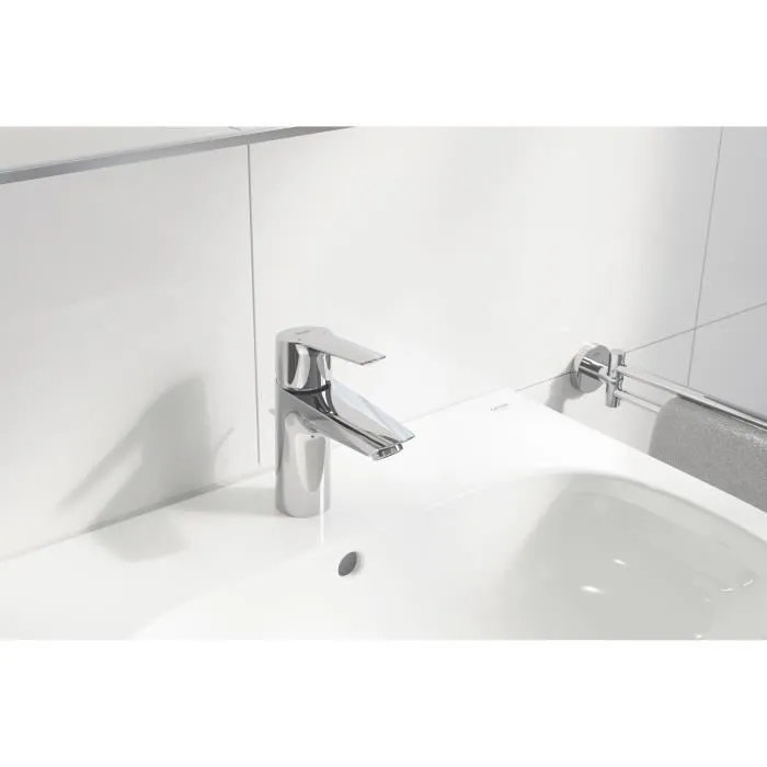 GROHE Mezclador monomando de lavabo Start Tamaño S - Grifería de baño y cocina cromo pulido 3 GROHE Mezclador monomando de lavabo Start Tamaño S - Grifería de baño y cocina cromo pulido 3