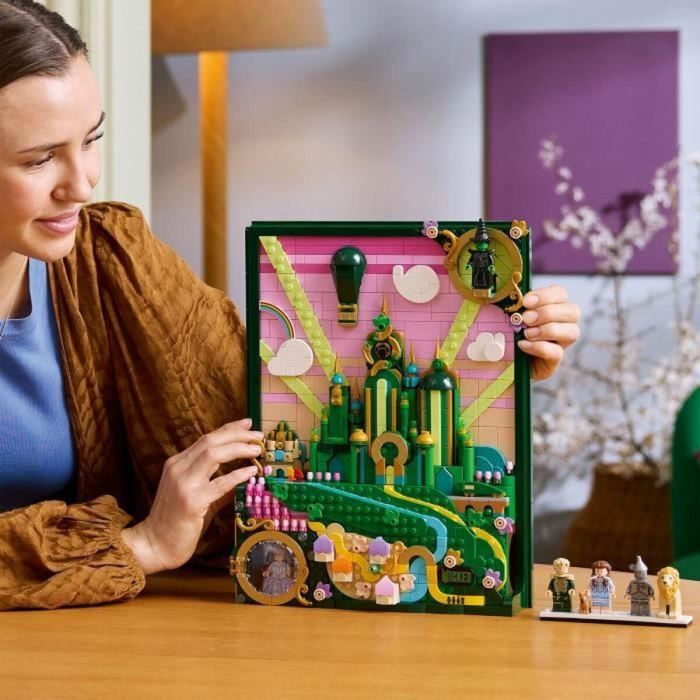 LEGO 75685 Wicked Pintura de la Ciudad Esmeralda - Set de Construcción 3D para Adultos 2 LEGO 75685 Wicked Pintura de la Ciudad Esmeralda - Set de Construcción 3D para Adultos 2
