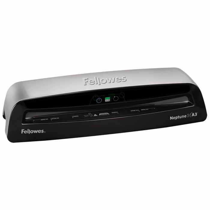 Fellowes Neptune 3 Laminadora A3, 4 rodillos, precalentamiento 1 min, laminación 600 mm/min, hasta 175 micras 1 Fellowes Neptune 3 Laminadora A3, 4 rodillos, precalentamiento 1 min, laminación 600 mm/min, hasta 175 micras 1