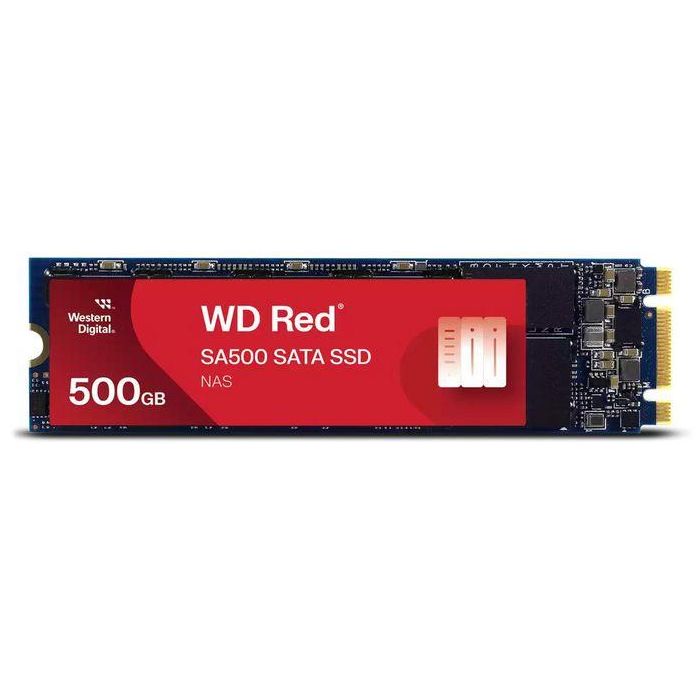 Western Digital SA500 WD Red NAS SSD 500GB M.2 / 2.5", SATA 6GB/s, Rendimiento 24/7 para NAS, 560 / 530 MB/s 0 Western Digital SA500 WD Red NAS SSD 500GB M.2 / 2.5", SATA 6GB/s, Rendimiento 24/7 para NAS, 560 / 530 MB/s 0