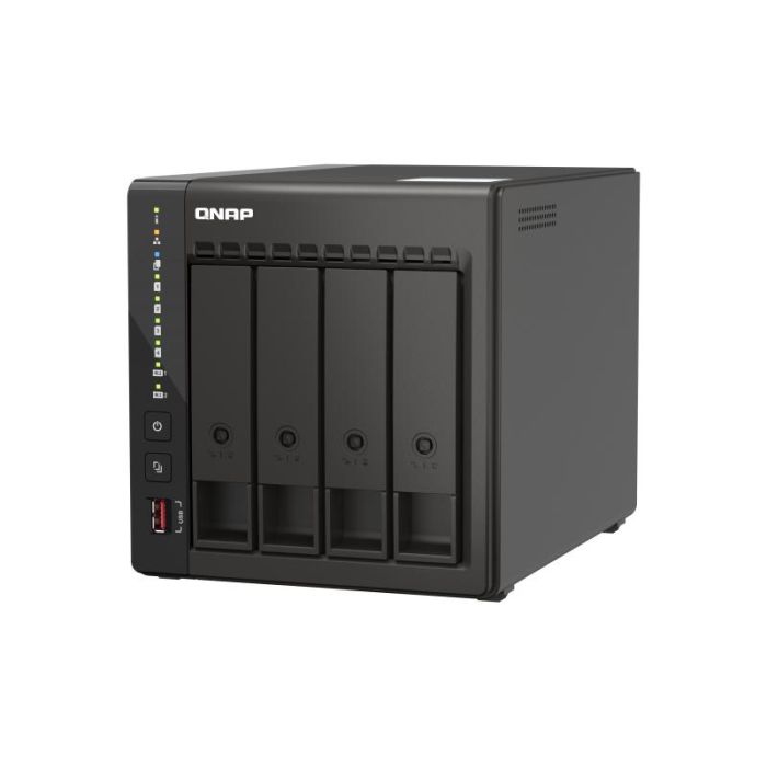 QNAP TS-453E-8G NAS Torre 4 Bahías Intel Celeron J6412 Quad-Core 2.6GHz 8GB RAM 5