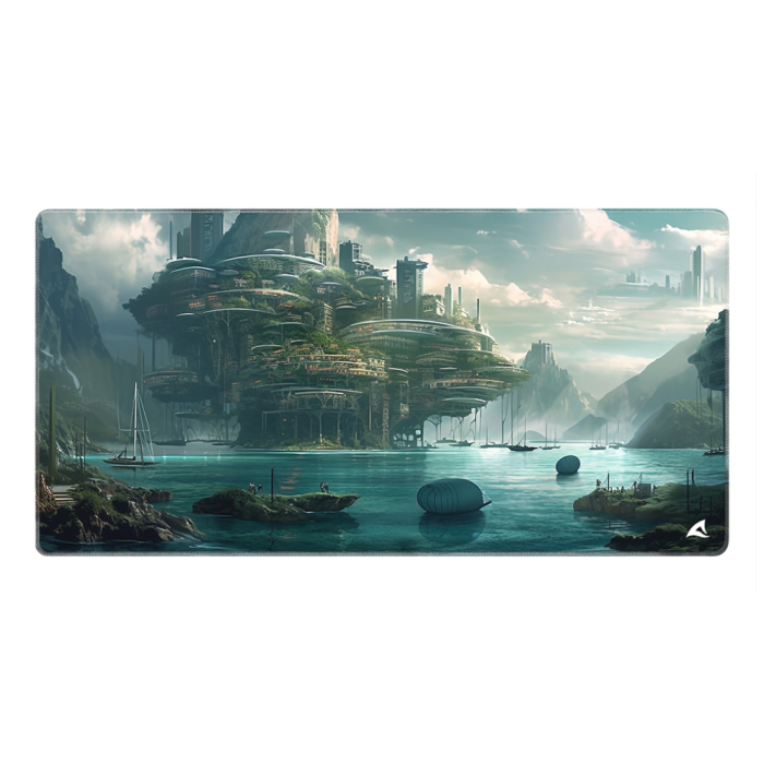 Sharkoon SKILLER SGP40 Alfombrilla de Ratón para Juegos, Multicolor, 1000 x 500 mm