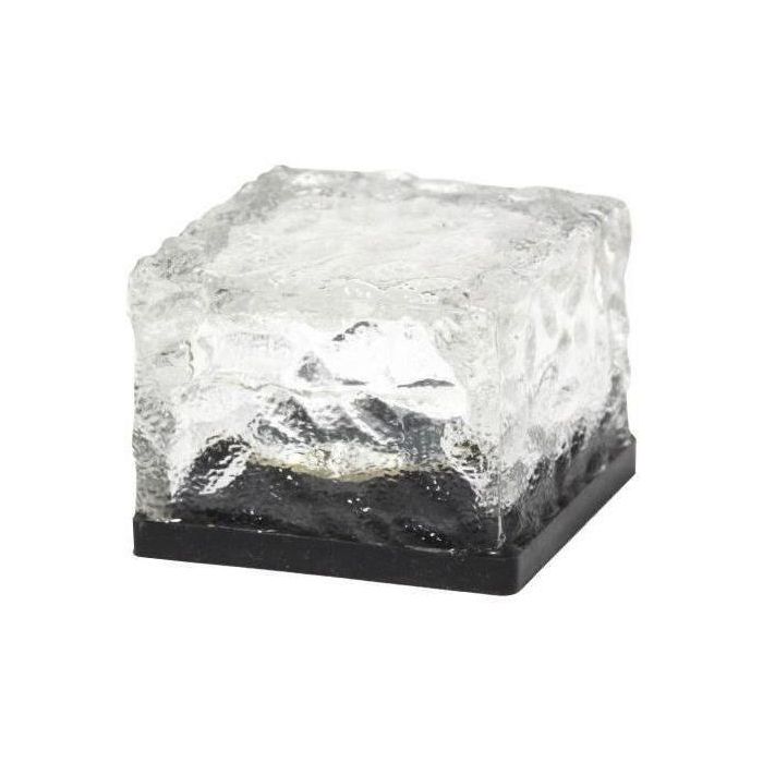 Cubo de hielo solar GALIX G4470 - 1 LED - Al. 7 cm 1 Cubo de hielo solar GALIX G4470 - 1 LED - Al. 7 cm 1
