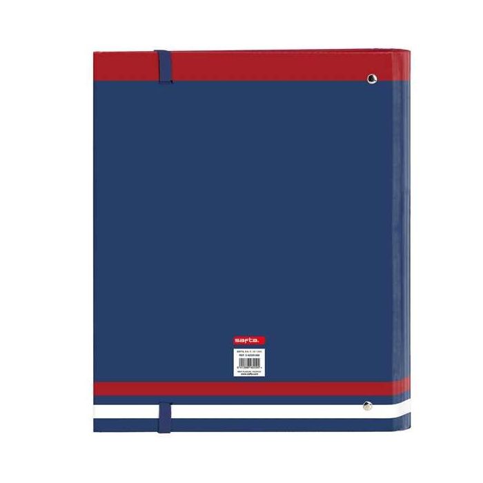 Carpeta de anillas Safta University A4 Rojo Azul marino (27 x 32 x 3.5 cm) 3