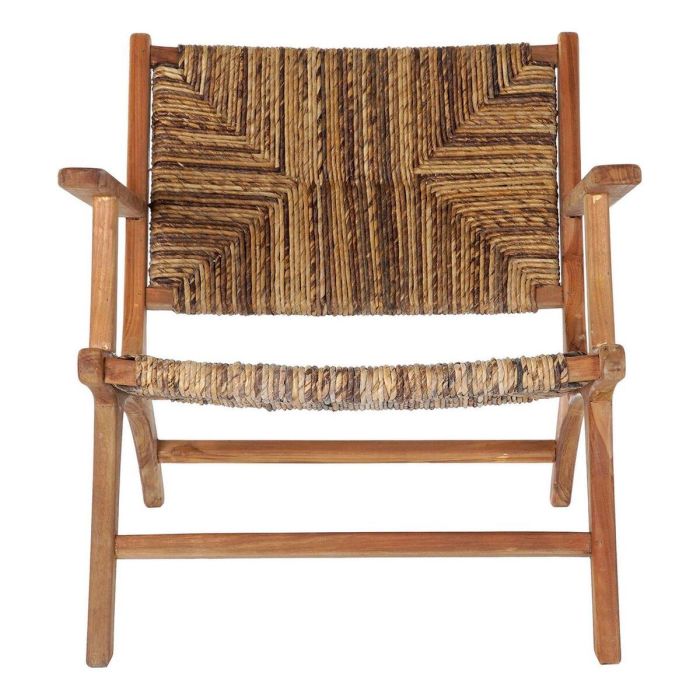 Sillón DKD Home Decor 70 x 78 x 68 cm Natural Teca Alpino 2 Sillón DKD Home Decor 70 x 78 x 68 cm Natural Teca Alpino 2