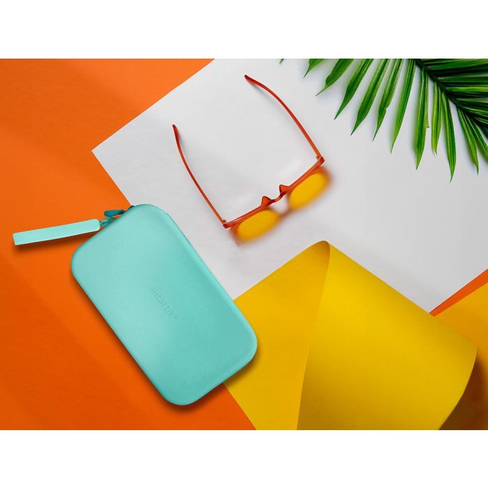 Estuche Portatodo Antartik Tropical Dive Silicona Soft Rectangular 190x120x25 mm Menta 8