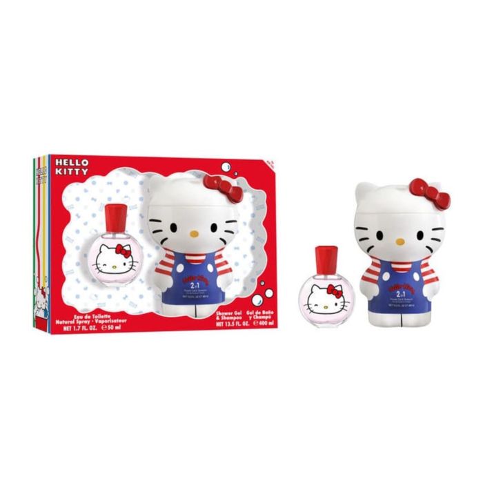 Hello Kitty Niños eau de toilette 50 ml vaporizador + gel de baño y champú 400 ml