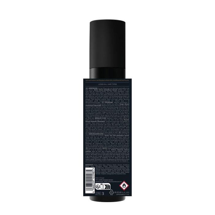 Sebastian Professionals DARK OIL Bruma Spray de Acabado Ligero para Cabello, Aporta Brillo y Controla el Frizz, 200 ml