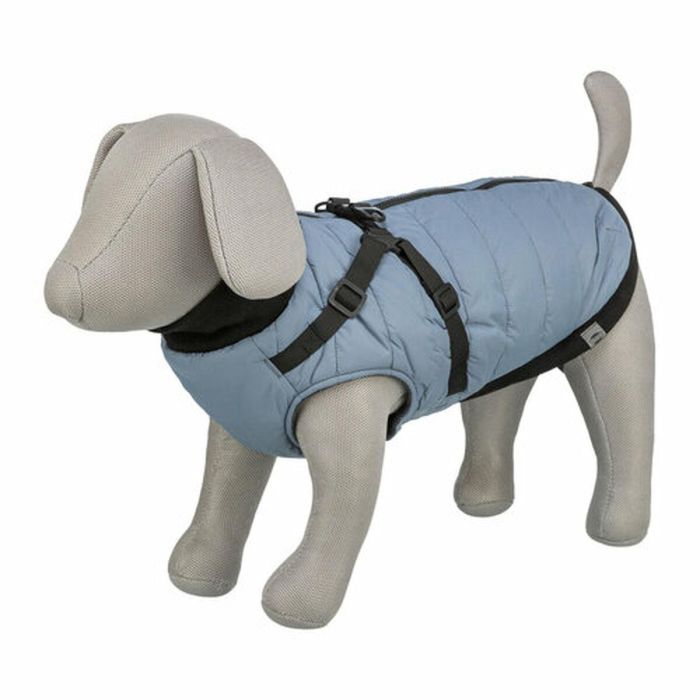 Abrigo para Perro Trixie Azul Gris M 7 Abrigo para Perro Trixie Azul Gris M 7