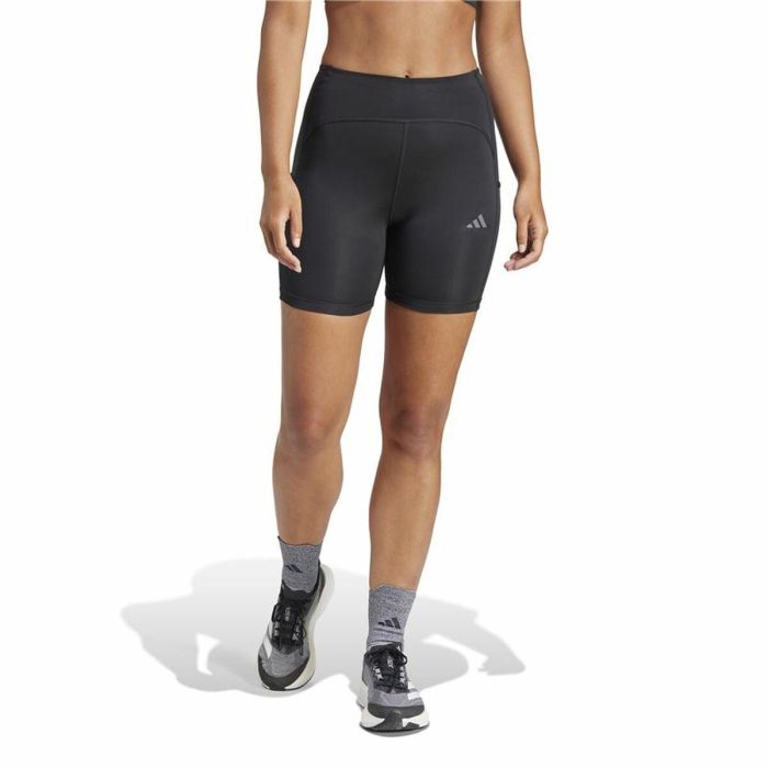 Mallas Deportivas de Mujer Adidas Adizero Short Negro 5