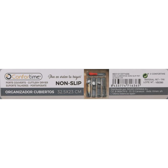Cubiertos Non-Slip Pet 32.5x23 cm - Confortime (12 Unidades) 4