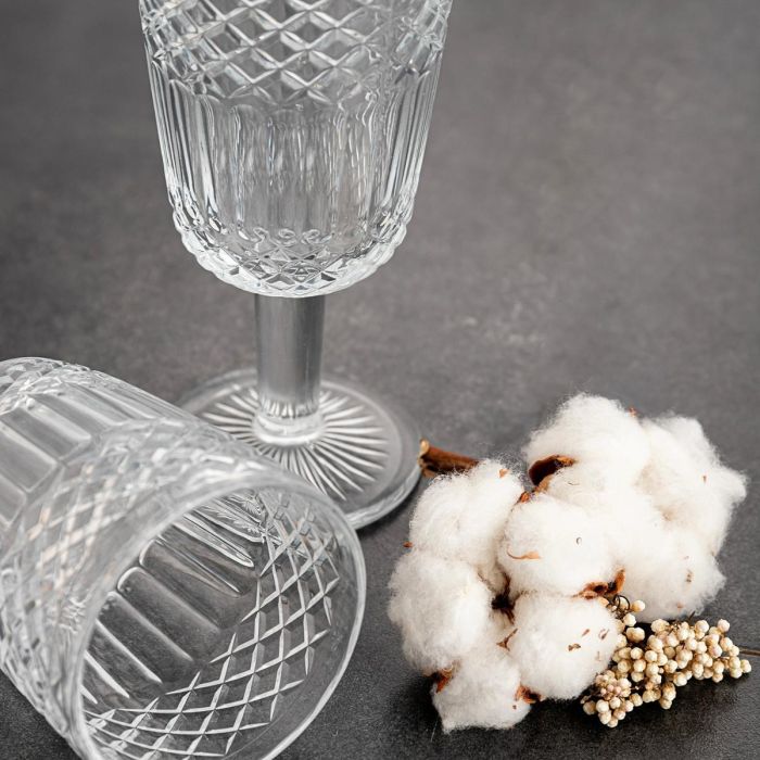 La Bouchée by La Cartuja de Sevilla Vaso Bajo Medina Vidrio Transparente 30 cL 2