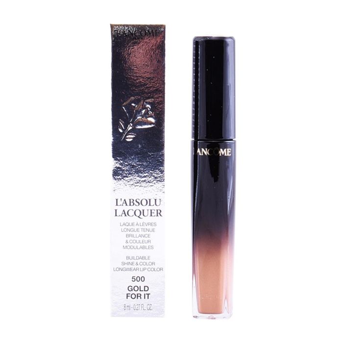 Lancôme L'Absolu brillo de labios 500 gold for it