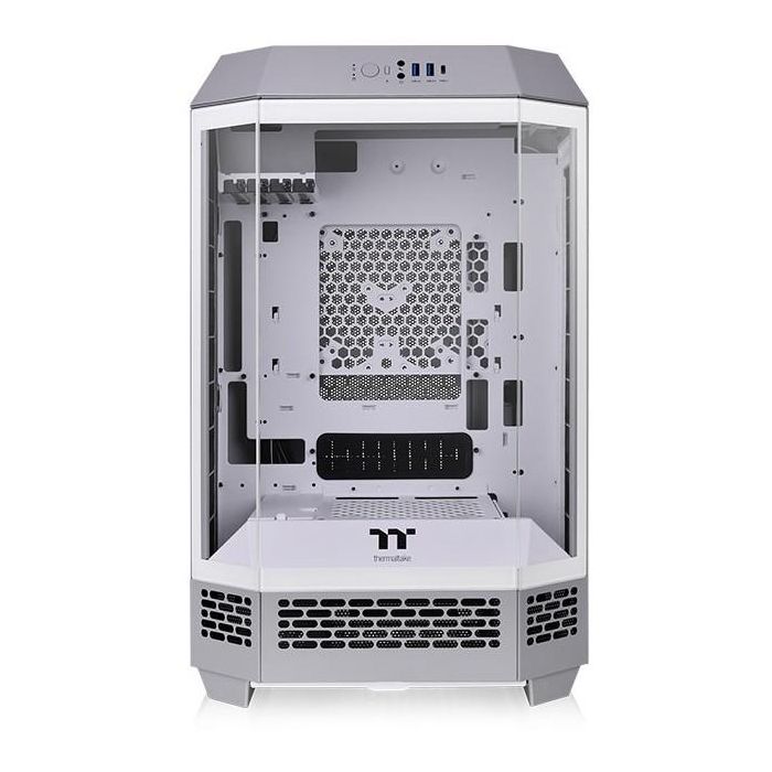Thermaltake The Tower 300 Mini Torre PC Micro-ATX/Mini-ITX "Limestone" SPCC con Panel de Vidrio Templado Gris/Blanco 1 Thermaltake The Tower 300 Mini Torre PC Micro-ATX/Mini-ITX "Limestone" SPCC con Panel de Vidrio Templado Gris/Blanco 1