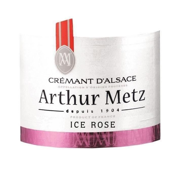 Arthur Metz ICE ROSE Crémant d'Alsace DOP - Vino rosado 1 Arthur Metz ICE ROSE Crémant d'Alsace DOP - Vino rosado 1