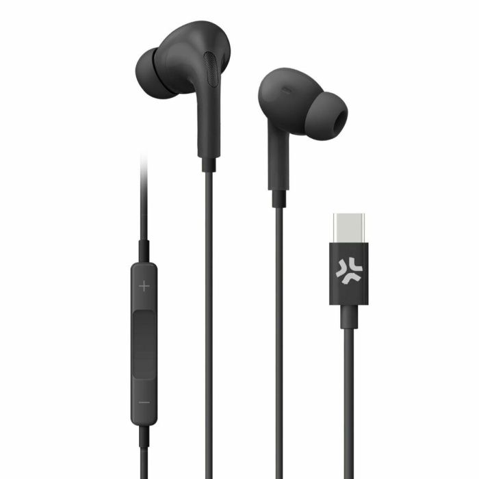 Auriculares Celly UP1200TYPECBK Negro 0 Auriculares Celly UP1200TYPECBK Negro 0