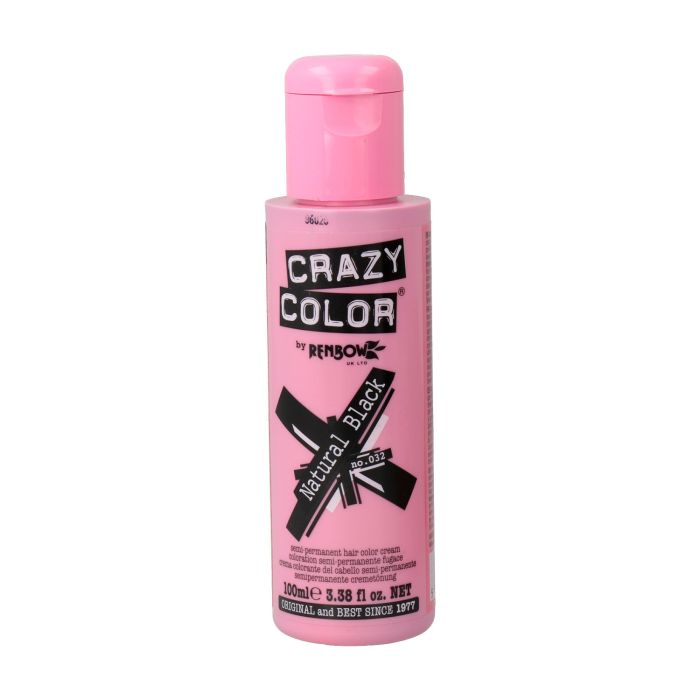 Tinte Semipermanente Black Crazy Color Nº 32 (100 ml)