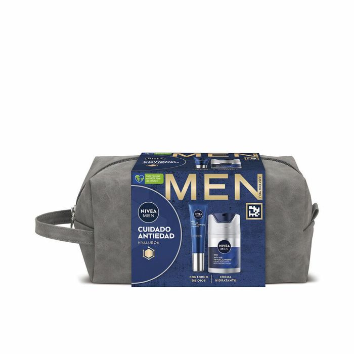 Nivea Neceser Hombre Cuidado Antiedad Estuche 3 Pz