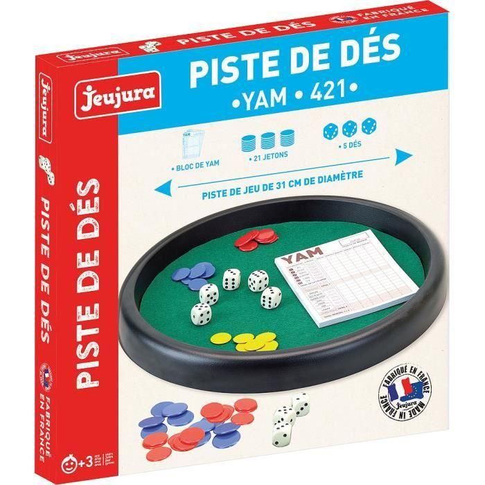 Jeujura - 8154 - Pista de Des - Yam - 421 - Diametro 31 Cm 1 Jeujura - 8154 - Pista de Des - Yam - 421 - Diametro 31 Cm 1