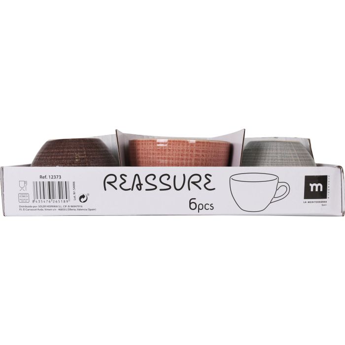 Inde Taza Jumbo Reassure 425 ml - 14 x 11.5 x 7.8 cm (24 Unidades) 1