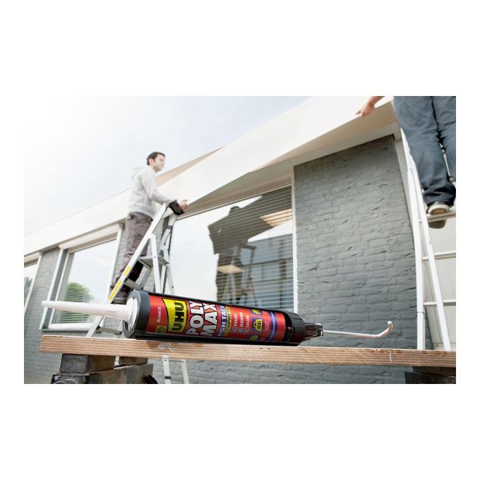 Uhu Poly max high tack® express adhesivo de montaje y sellador universal, 440 g - Blanco 1