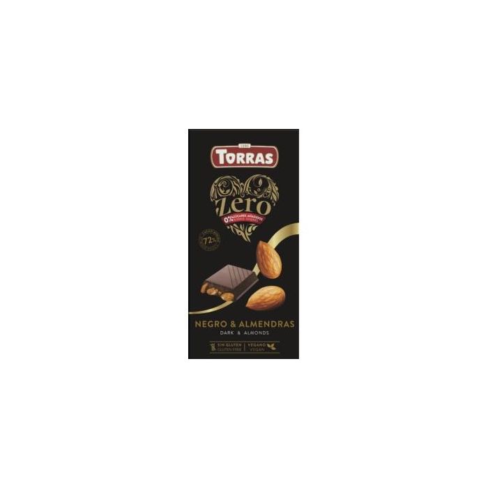 Chocolate Negro 72% Con Almendra Zero 150Gr