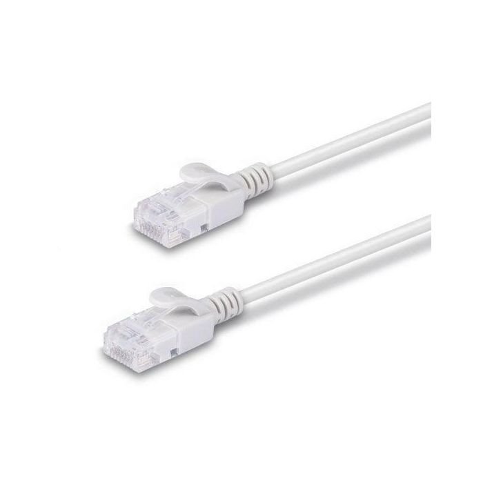 Lindy 3m Cat.6A U/UTP Ultra Slim Network Cable, Grey 2 Lindy 3m Cat.6A U/UTP Ultra Slim Network Cable, Grey 2