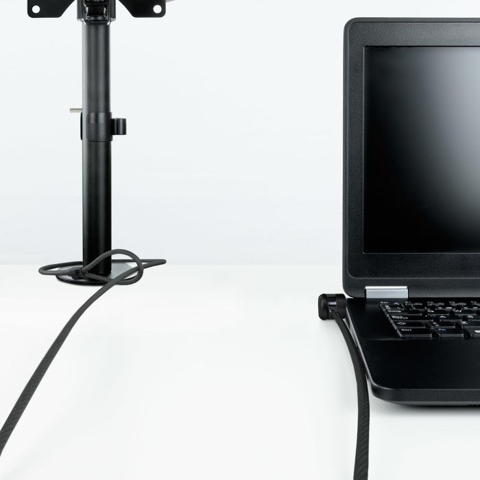 TOOQ Cable de Seguridad T-LOCK con Llave para Portatiles 1.5 metros, Gris Oscuro 7 TOOQ Cable de Seguridad T-LOCK con Llave para Portatiles 1.5 metros, Gris Oscuro 7