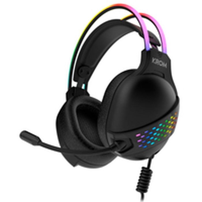 Auriculares con Micrófono Krom Klaim Negro 10 Auriculares con Micrófono Krom Klaim Negro 10