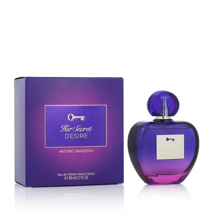 Perfume Mujer Antonio Banderas Her Secret Desire EDT 80 ml Perfume Mujer Antonio Banderas Her Secret Desire EDT 80 ml