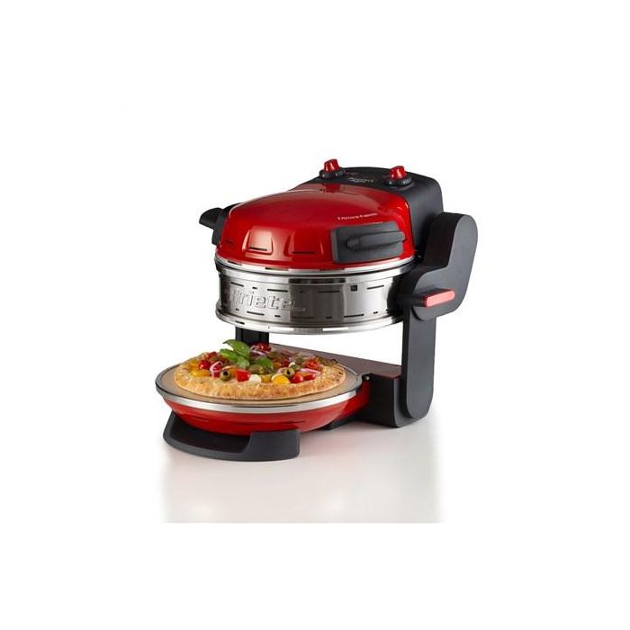 Ariete 927/00 Horno Doble para Pizza con Placas de Piedra Refractaria 4
