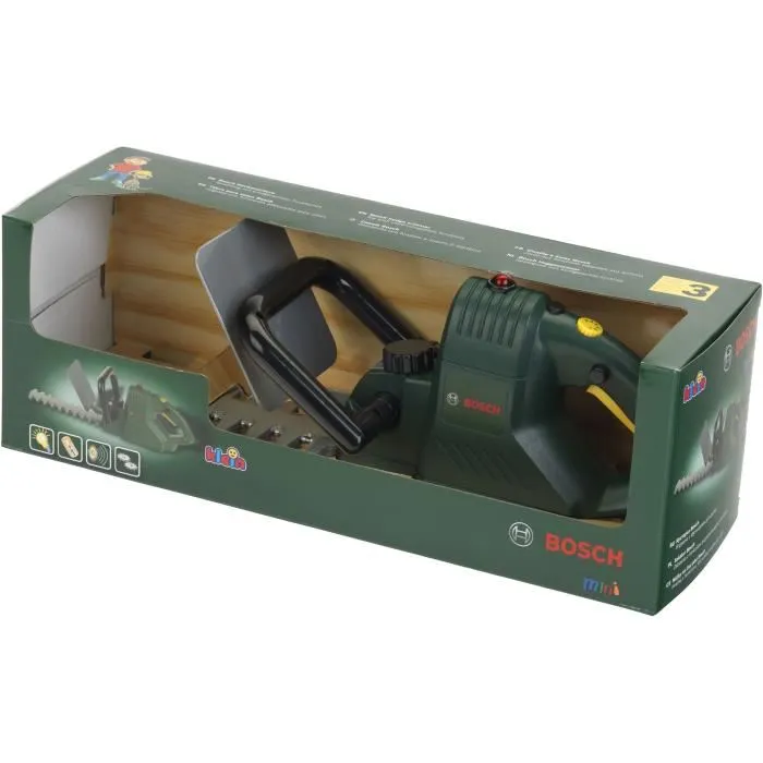 Klein Juguete Cortasetos Electrónico Bosch 4009847084408 con Funciones Electrónicas