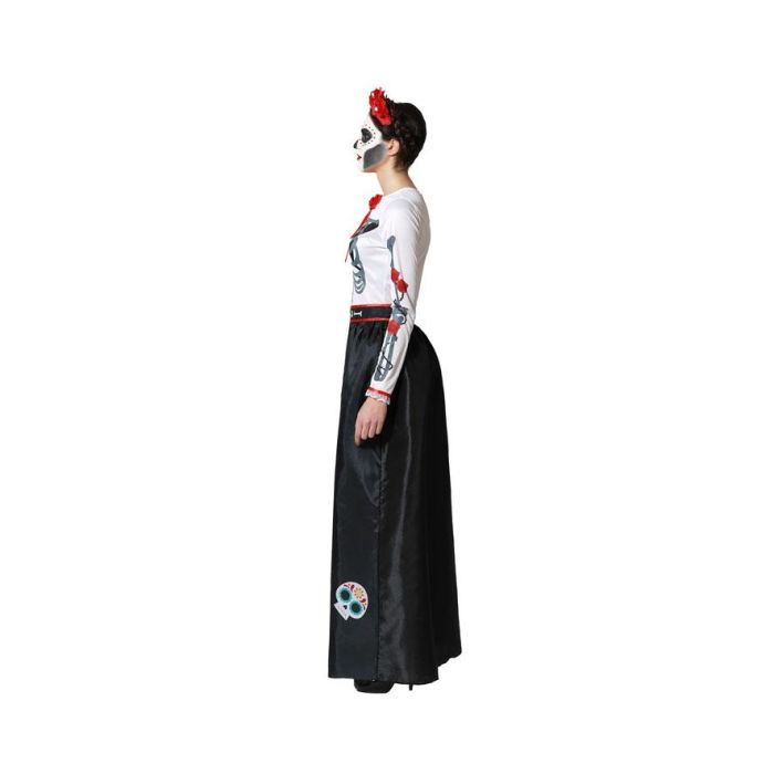 Disfraz Esqueleto Mejicano Catrina Mujer XXL 1 Disfraz Esqueleto Mejicano Catrina Mujer XXL 1