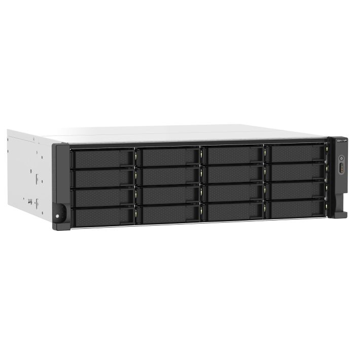 QNAP TS-1673AU-RP-16G NAS Ryzen V1500B 4C/8T 2.2GHz 16GB DDR4 2x2.5GbE 3U 16-Bay 3