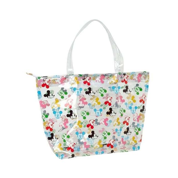 Bolso Mujer Minnie Mouse Beach Transparente 1