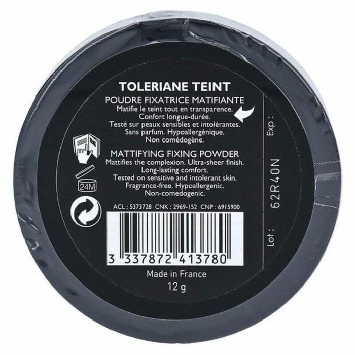 La Roche-Posay TOLERIANE TEINT Polvos Matificantes y Fijadores Compactos para Piel Sensible y Todo Tipo de Piel 13 g 1 La Roche-Posay TOLERIANE TEINT Polvos Matificantes y Fijadores Compactos para Piel Sensible y Todo Tipo de Piel 13 g 1