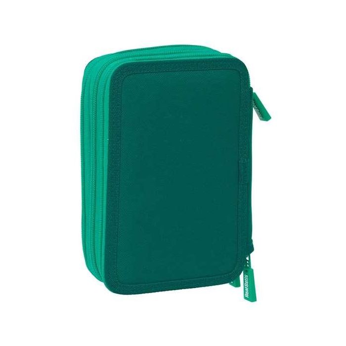 Safta Plumier Triple 37 Pcs Resistente Al Agua Real Betis Balompie 12,5x19,5x5,5 cm 1