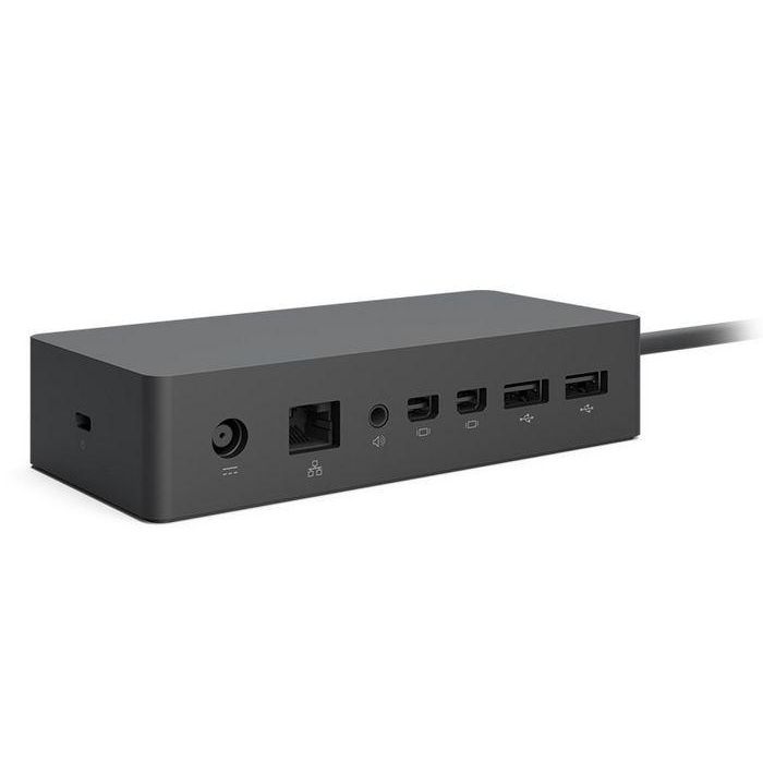 Microsoft 2 x Mini DisplayPorts, 1 x Rj-45, 4 x USB 3.0, 1 x Audio out, 550g Microsoft 2 x Mini DisplayPorts, 1 x Rj-45, 4 x USB 3.0, 1 x Audio out, 550g