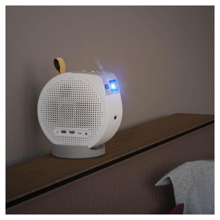 BenQ GV50 9H.JSR77.59E Videoproyector, Proyector de alcance estándar, 500 lúmenes ANSI, DLP, 1080p (1920x1080), Blanco